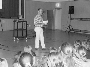 Impressionen von der Präsentation des Schulprojektes