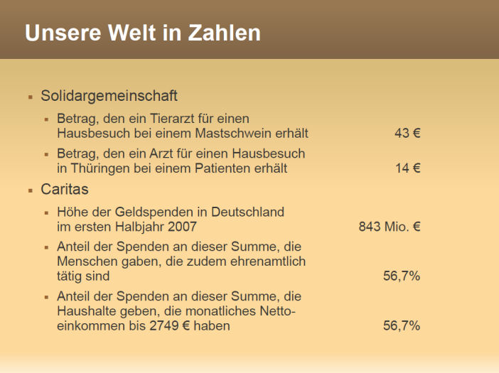 Präsentation zum bedingungslosen Grundeinkommen