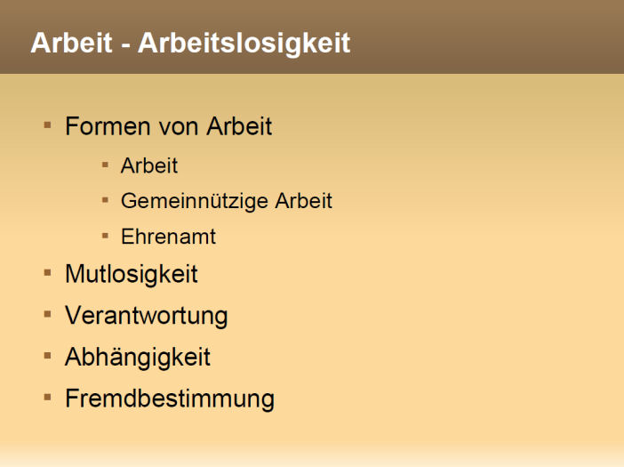 Präsentation zum bedingungslosen Grundeinkommen