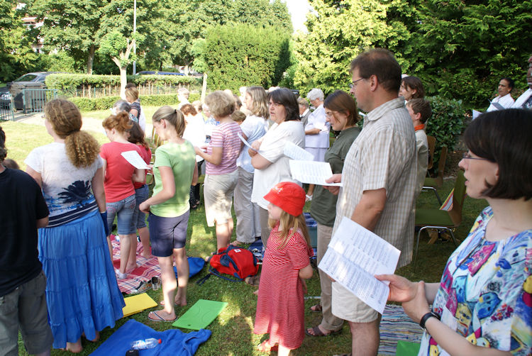 Impressionen vom Jugendgottesdienst am 4.7.2009