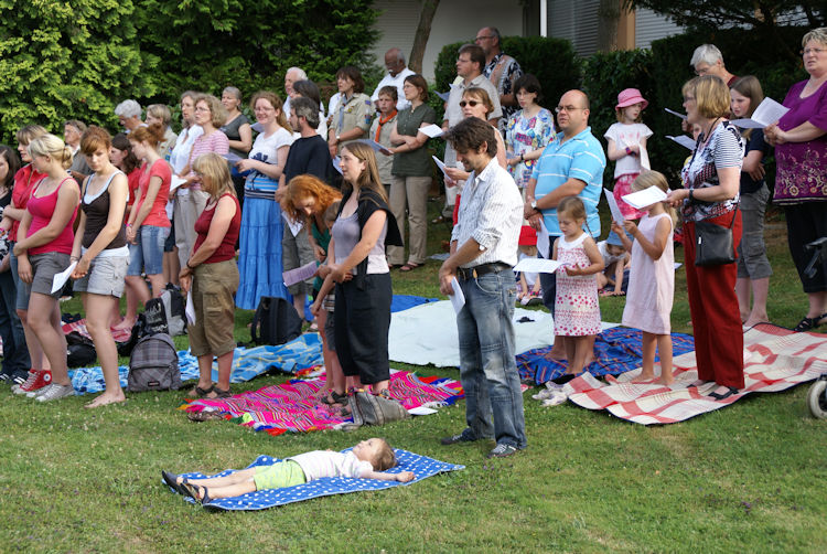 Impressionen vom Jugendgottesdienst am 4.7.2009