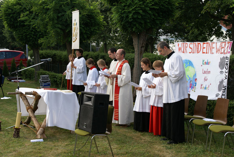 Impressionen vom Jugendgottesdienst am 4.7.2009