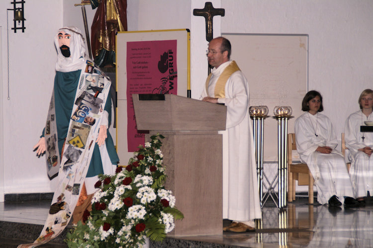 Impressionen des Eröffnungsgottesdienstes vom 7.6.2009