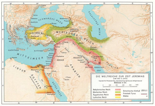 Die Weltreiche zur Zeit Jeremias