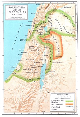 Palästina unter Herodes d. Gr.