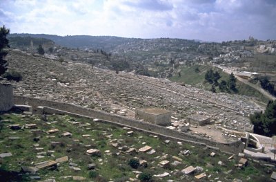 Jerusalem - Jüdischer Friedhof am Ölberg