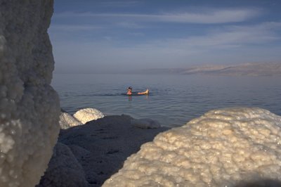 Baden im Toten Meer