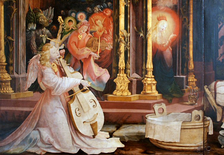 Detail des Isenheimer Altares