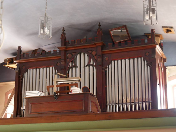 Orgel der Wallburger Kirche