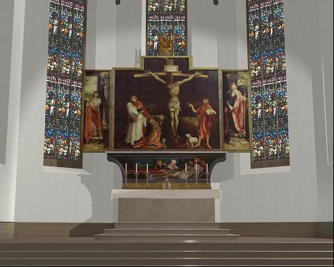 Rekonstruktionsversuch des Isenheimer Altares